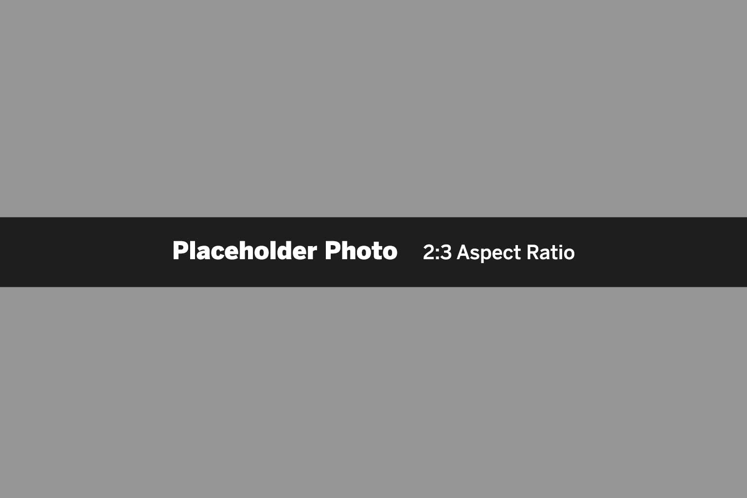 2:3 aspect ratio placeholder photo